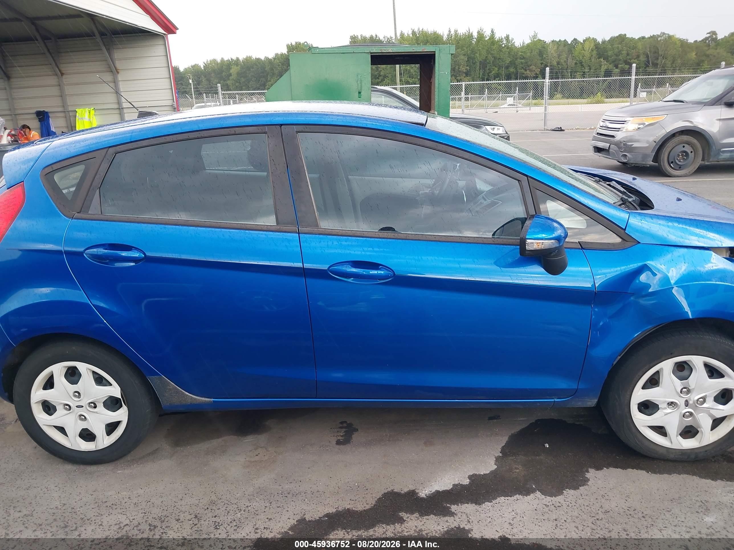 2011 Ford Fiesta Ses Синий vin: 3FADP4FJ8BM129176