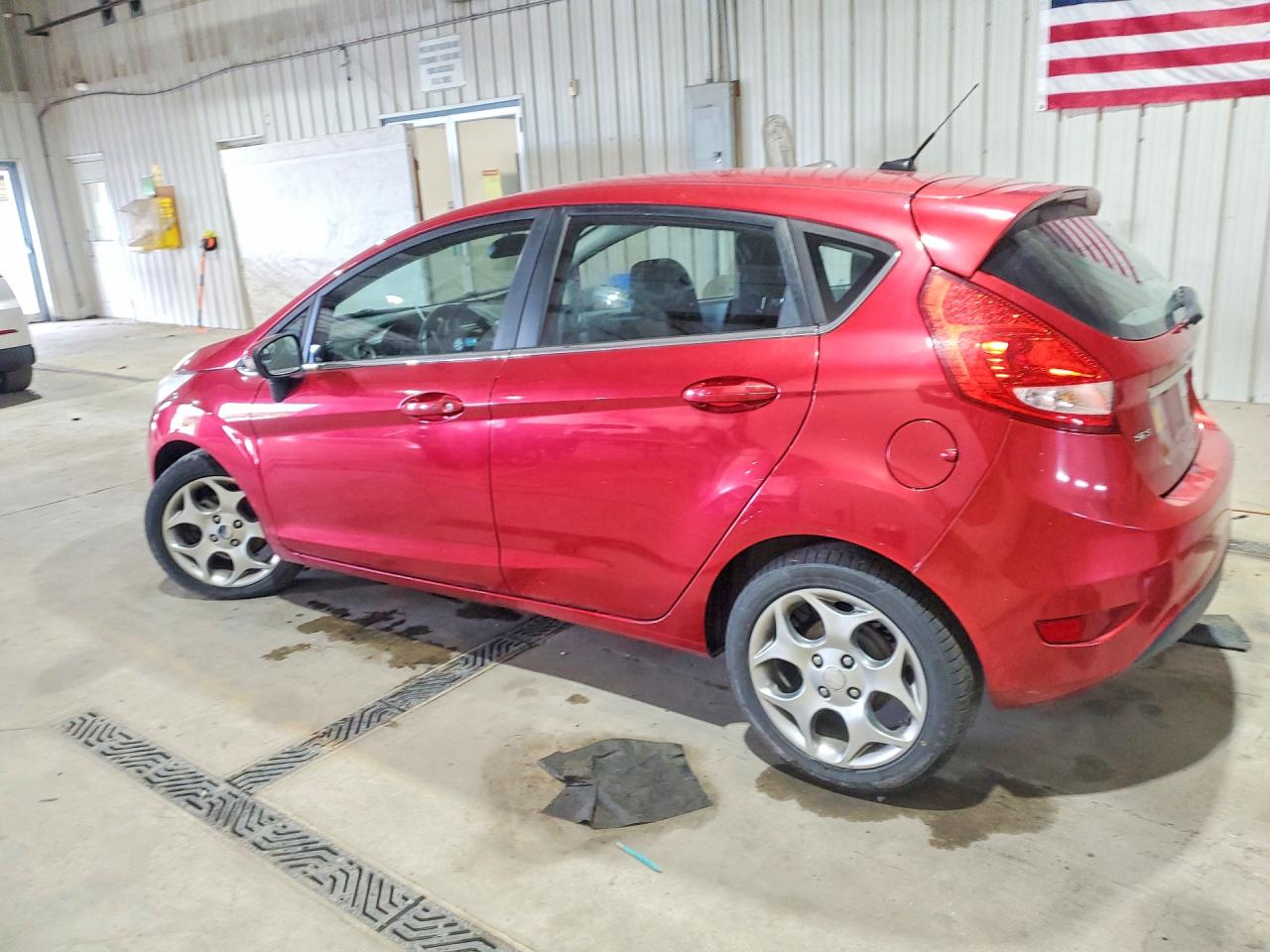 2011 Ford Fiesta Ses Red vin: 3FADP4FJ8BM175686