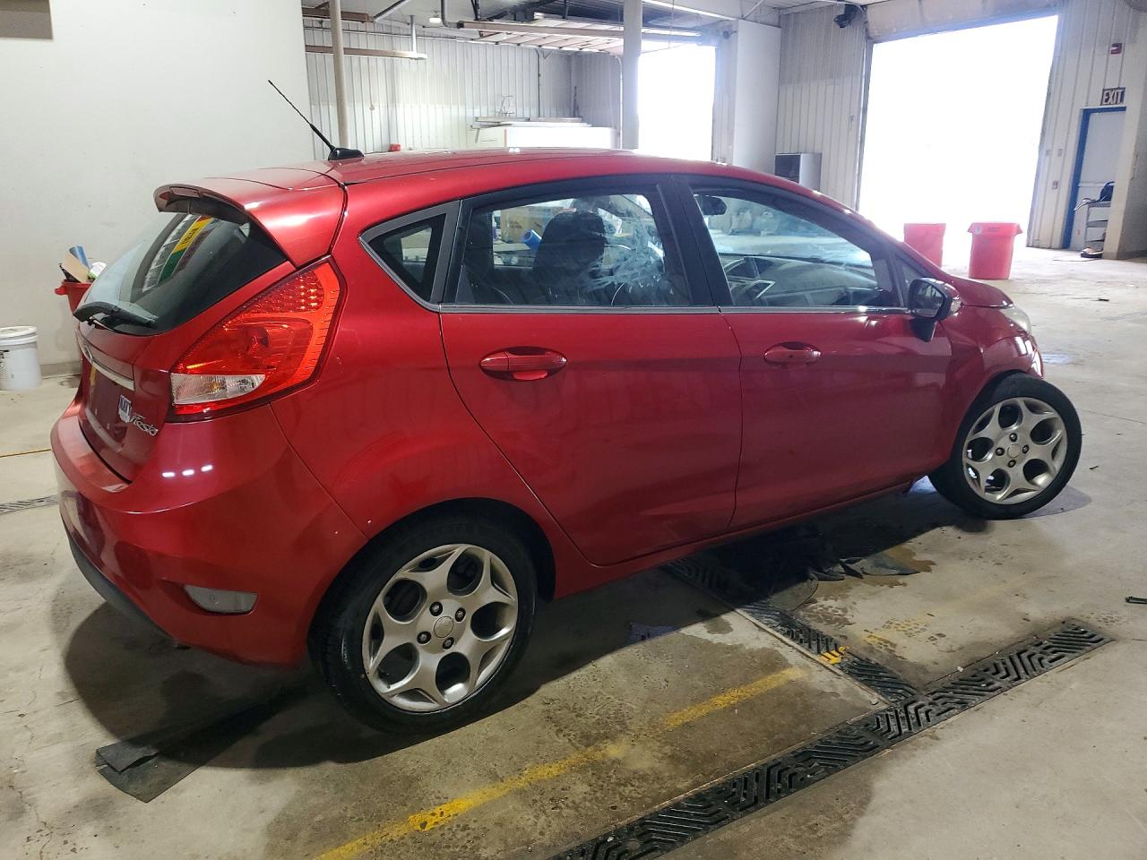 2011 Ford Fiesta Ses Red vin: 3FADP4FJ8BM175686