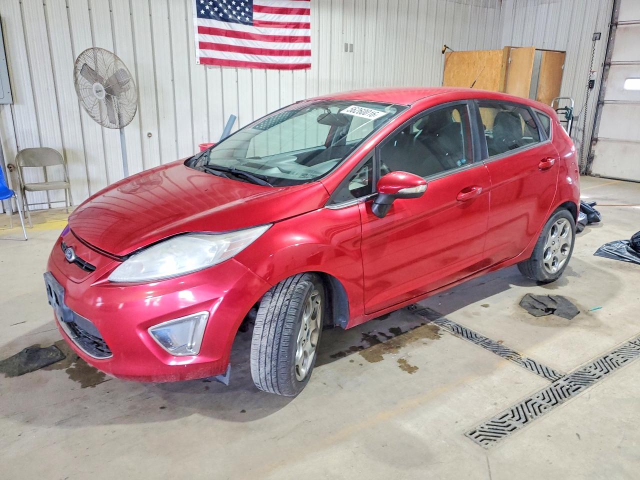 2011 Ford Fiesta Ses Красный vin: 3FADP4FJ8BM175686