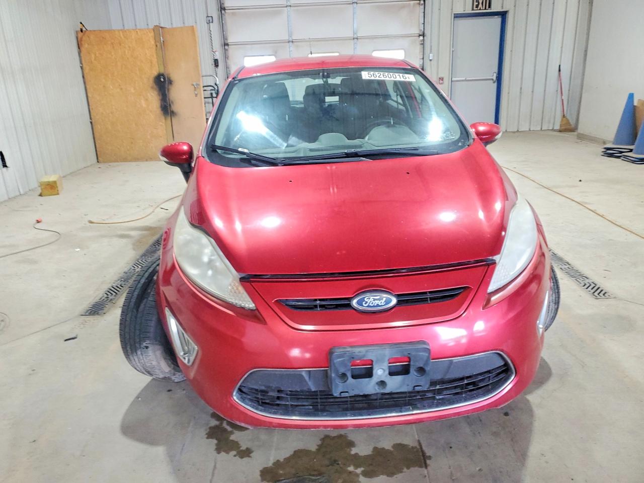 2011 Ford Fiesta Ses Red vin: 3FADP4FJ8BM175686
