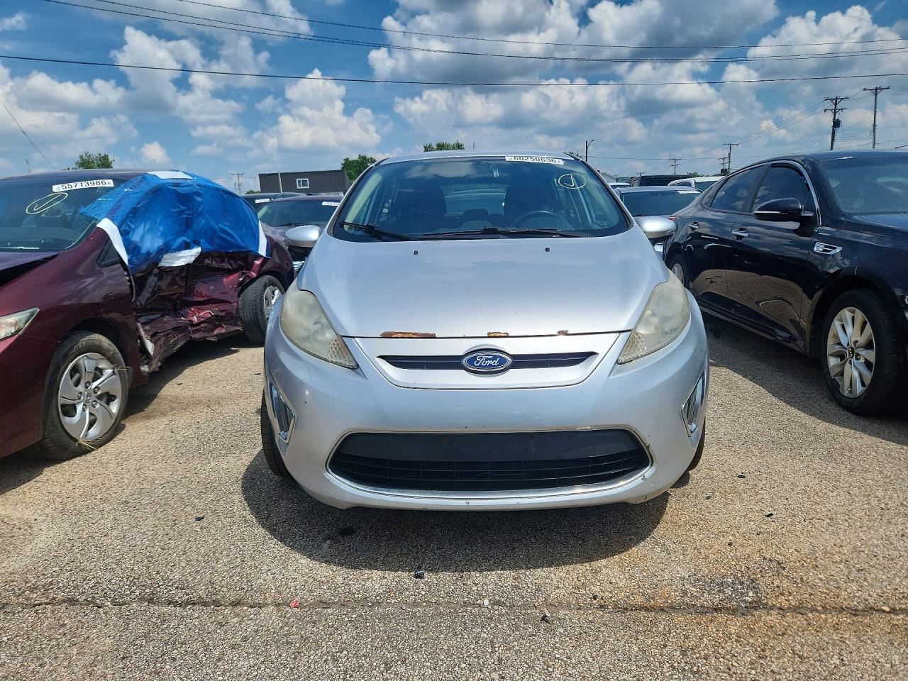 2011 Ford Fiesta Ses Silver vin: 3FADP4FJ8BM179320
