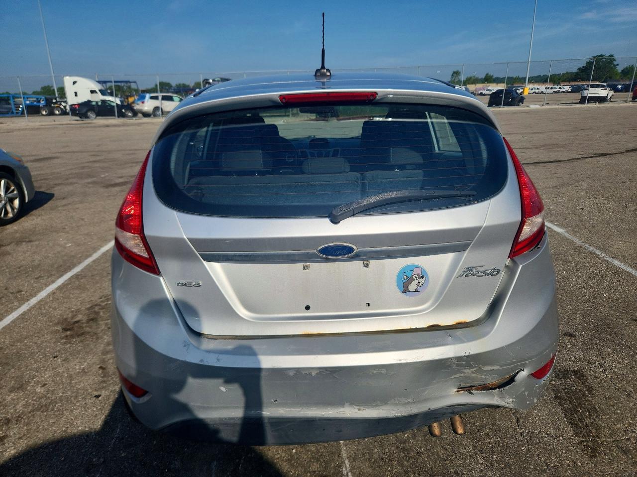 2011 Ford Fiesta Ses Silver vin: 3FADP4FJ8BM179320