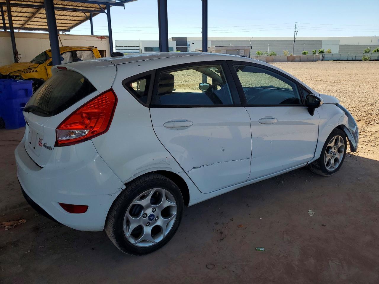 2012 Ford Fiesta Ses White vin: 3FADP4FJ8CM106904