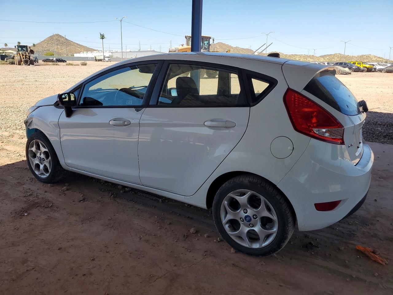 2012 Ford Fiesta Ses White vin: 3FADP4FJ8CM106904