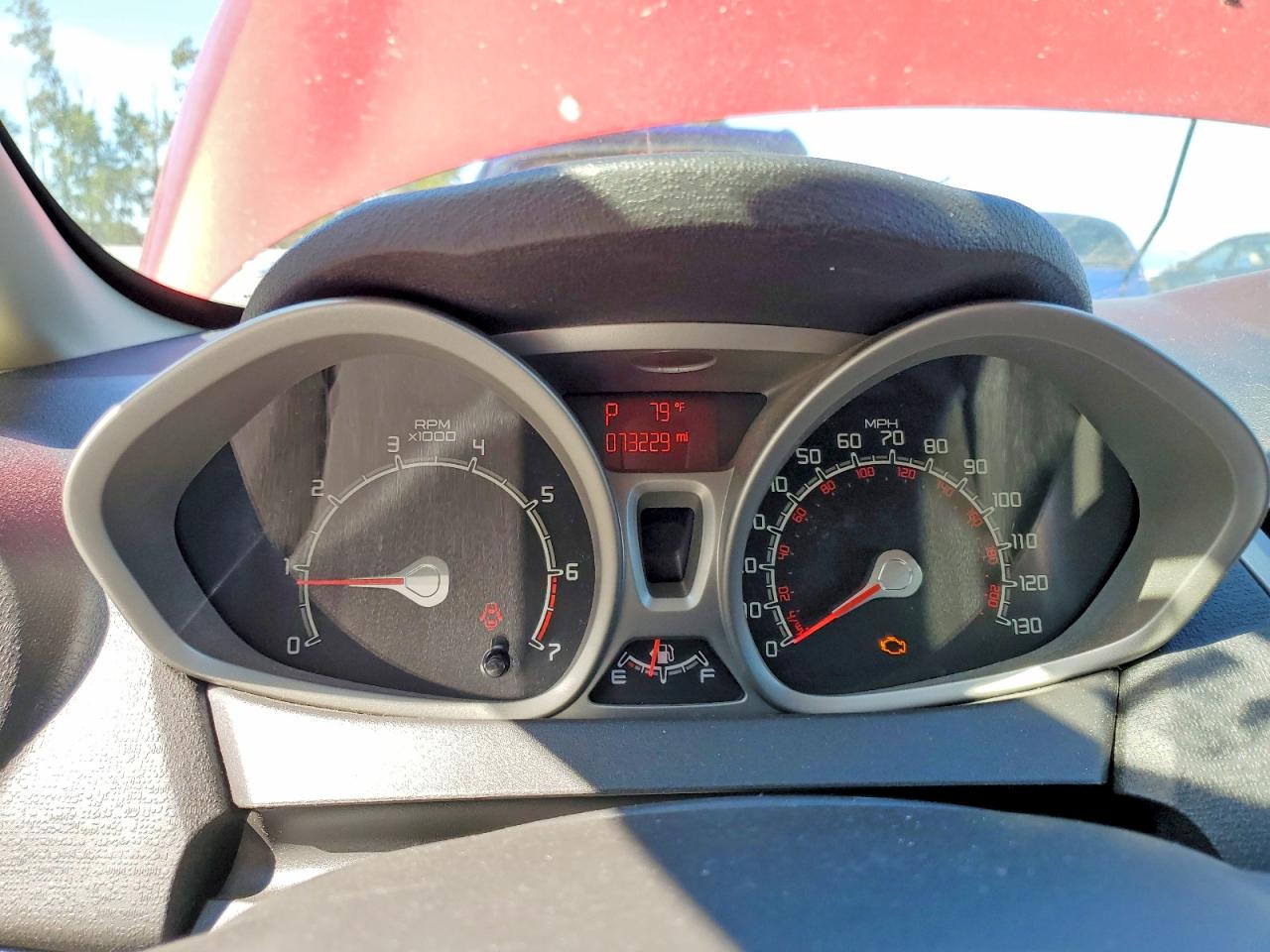2012 Ford Fiesta Ses Red vin: 3FADP4FJ8CM112072