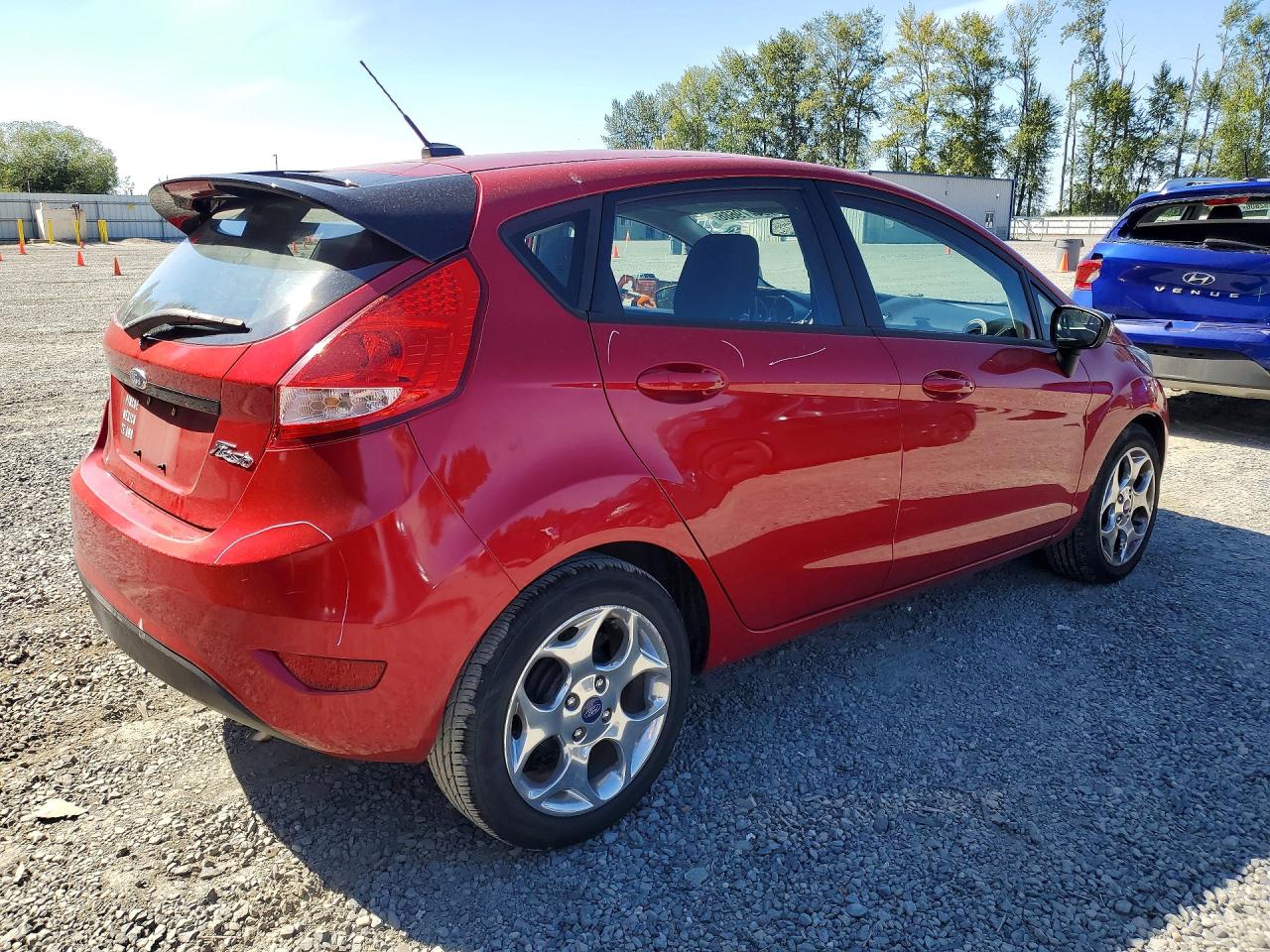 2012 Ford Fiesta Ses Red vin: 3FADP4FJ8CM112072