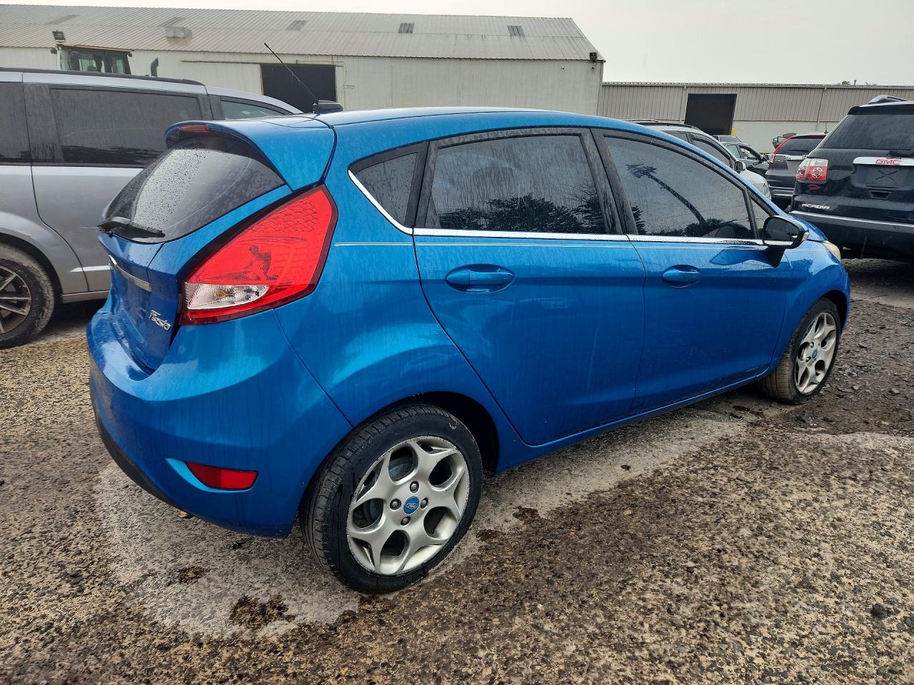 2012 Ford Fiesta Ses Blue vin: 3FADP4FJ8CM117997