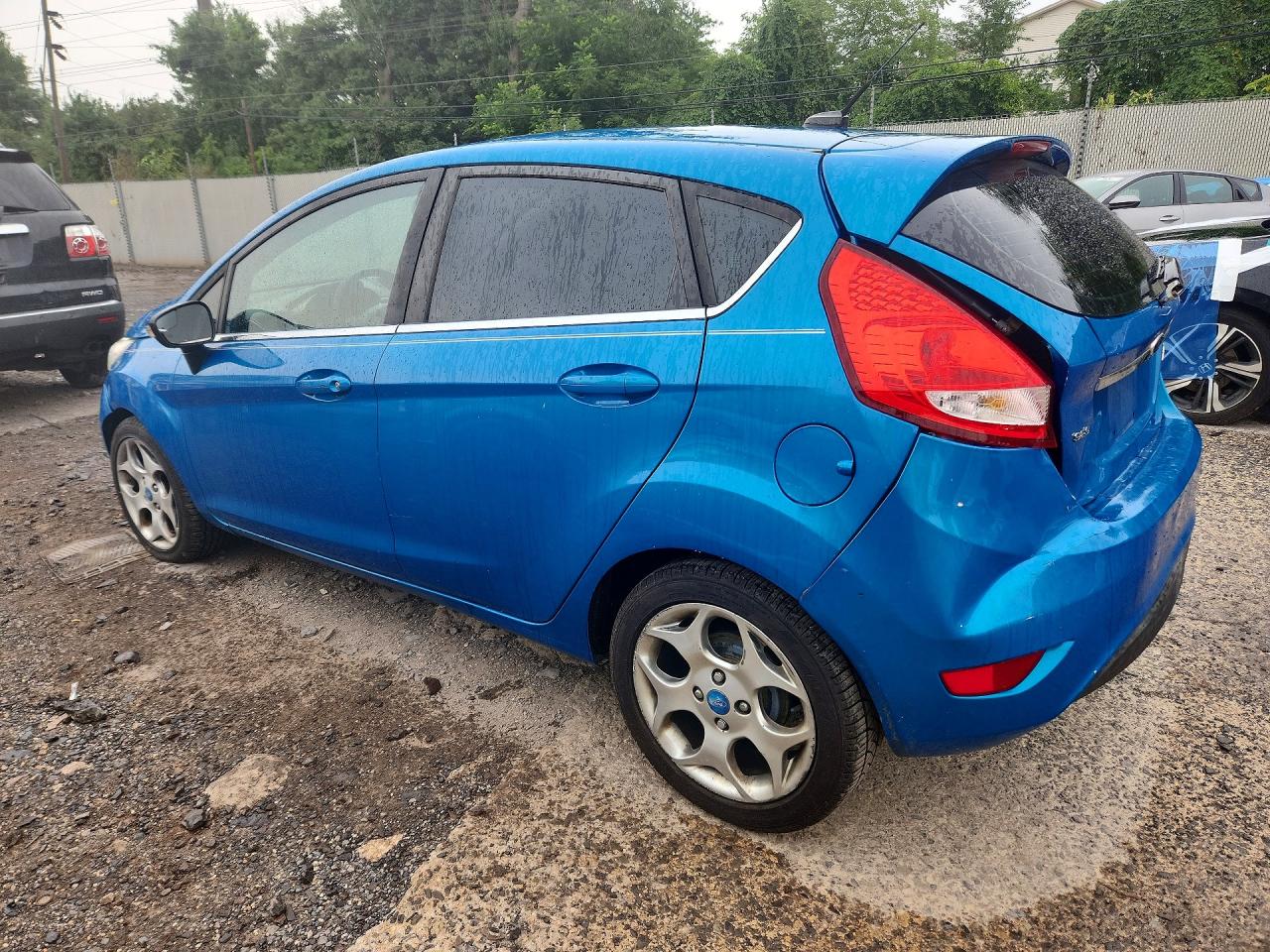 2012 Ford Fiesta Ses Blue vin: 3FADP4FJ8CM117997