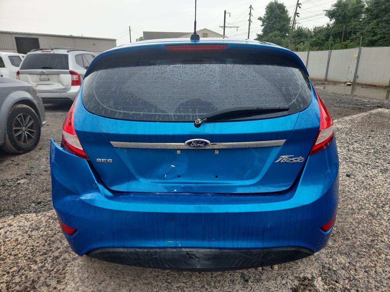 2012 Ford Fiesta Ses Blue vin: 3FADP4FJ8CM117997