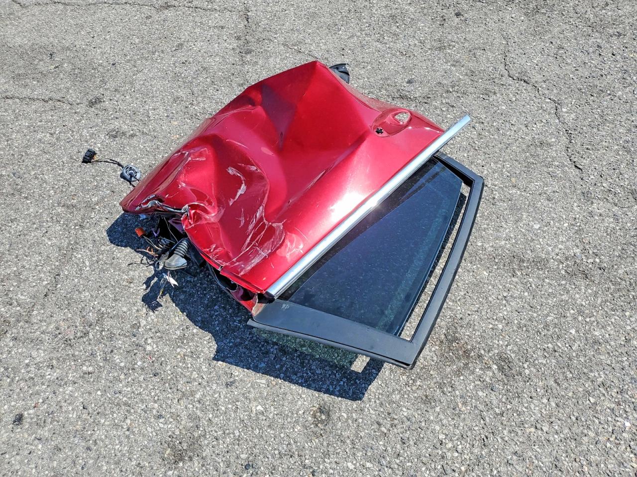 2015 Ford Fiesta Titanium Red vin: 3FADP4FJ8FM220566