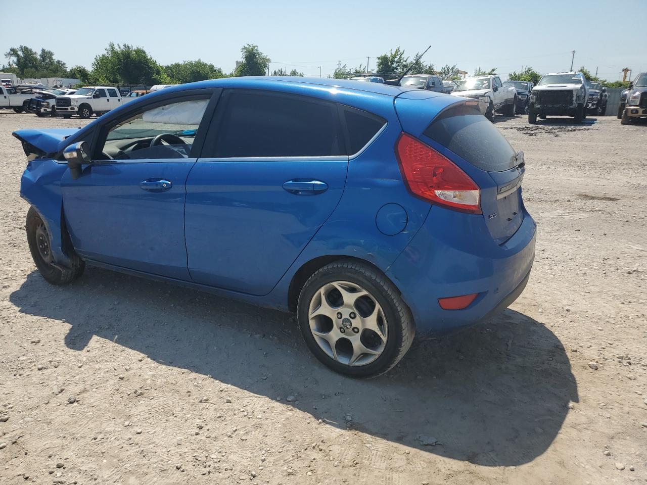 2011 Ford Fiesta Ses Синий vin: 3FADP4FJ9BM108921