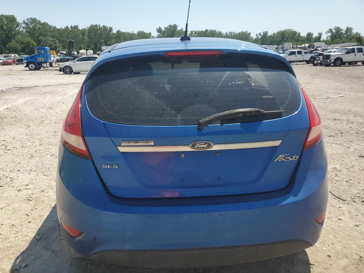 2011 Ford Fiesta Ses Синий vin: 3FADP4FJ9BM108921