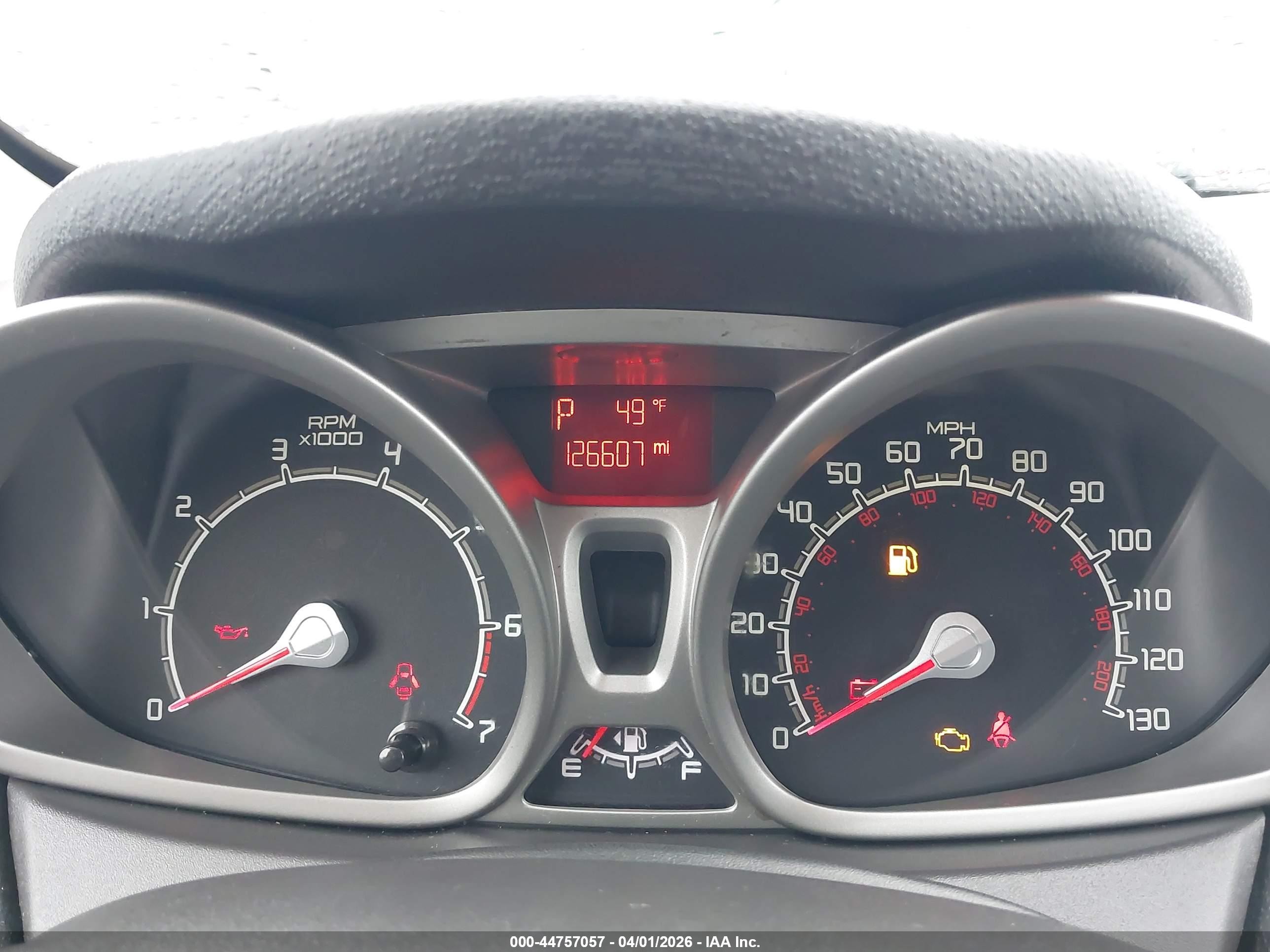2011 Ford Fiesta Ses Black vin: 3FADP4FJ9BM132877