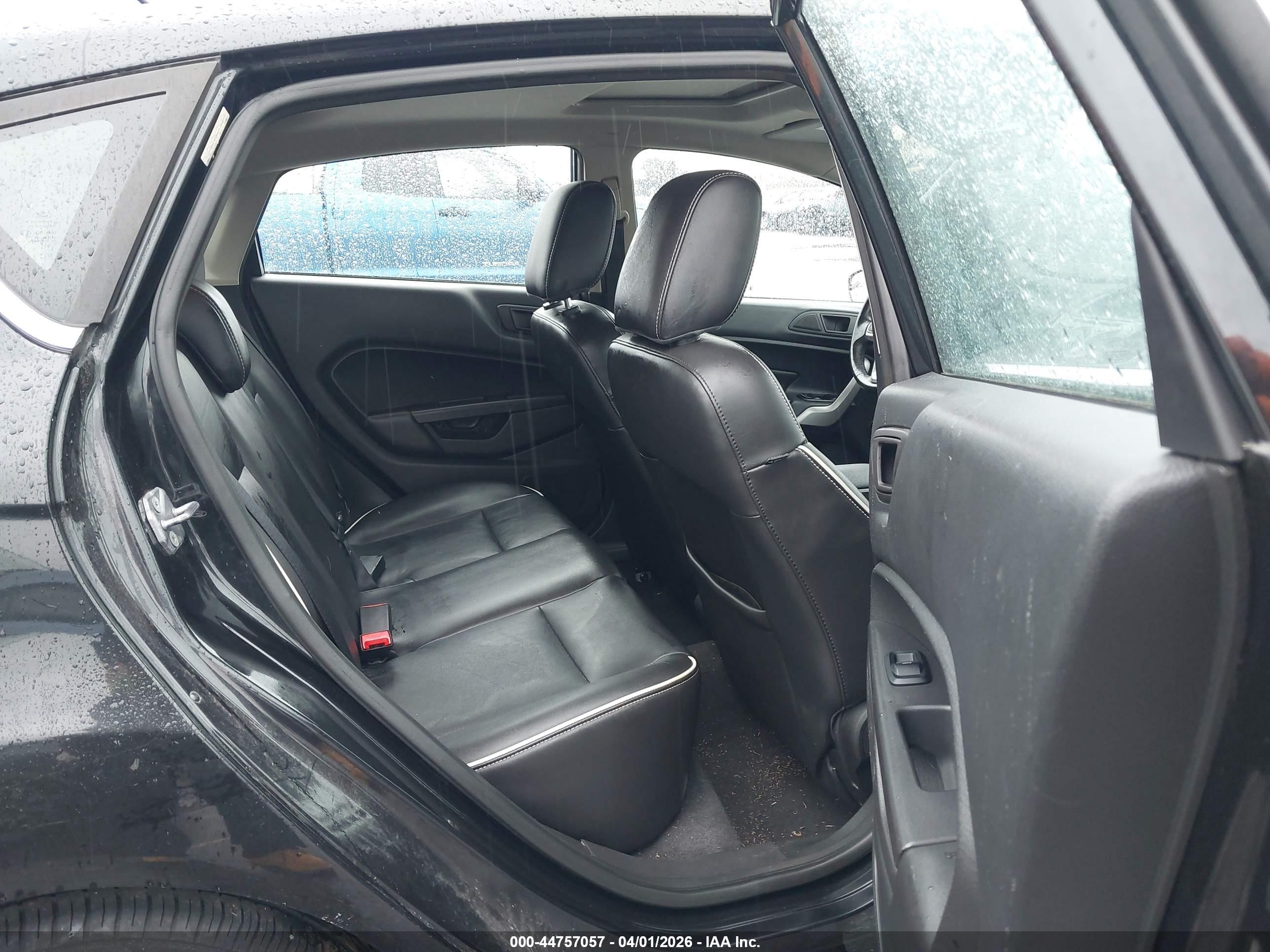 2011 Ford Fiesta Ses Black vin: 3FADP4FJ9BM132877