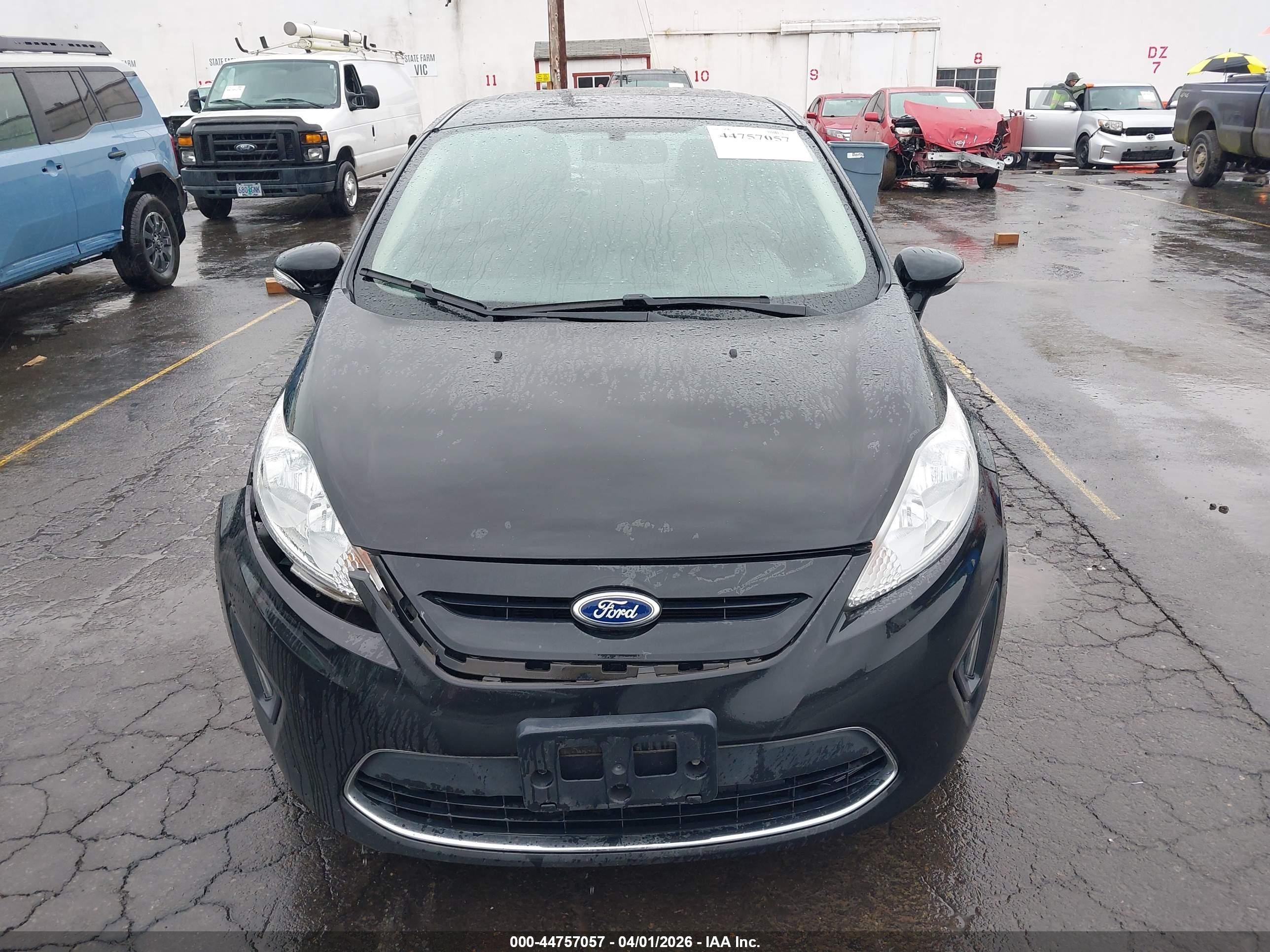 2011 Ford Fiesta Ses Black vin: 3FADP4FJ9BM132877