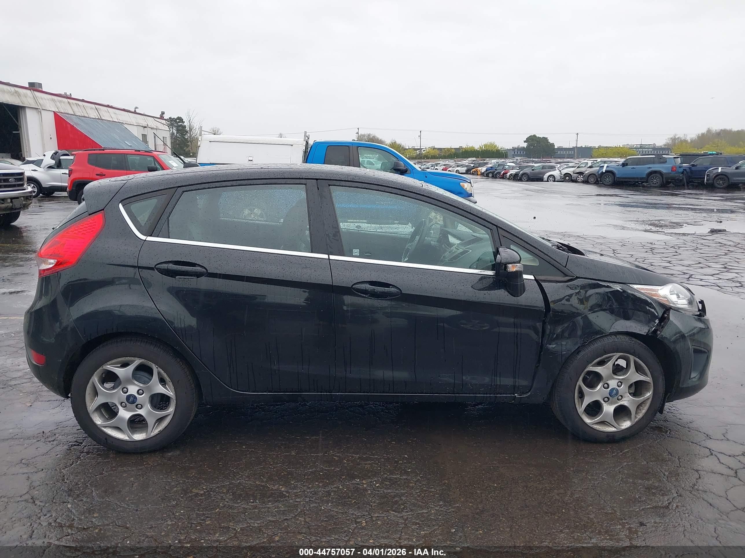 2011 Ford Fiesta Ses Black vin: 3FADP4FJ9BM132877