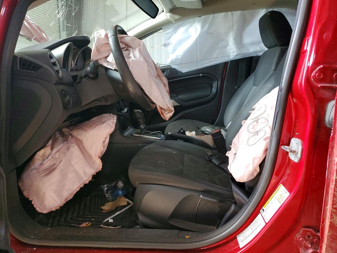 2011 Ford Fiesta Ses Red vin: 3FADP4FJ9BM212308