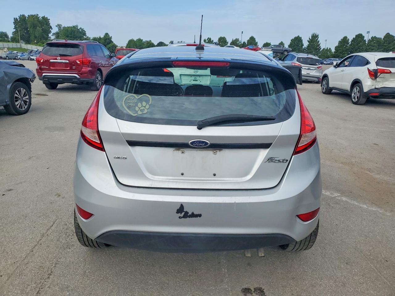 2012 Ford Fiesta Ses Silver vin: 3FADP4FJ9CM161782