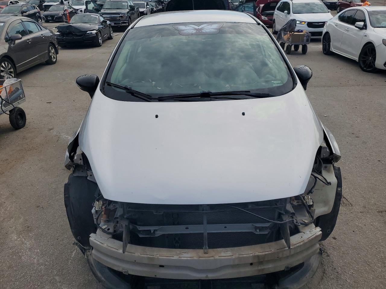 2012 Ford Fiesta Ses Silver vin: 3FADP4FJ9CM161782