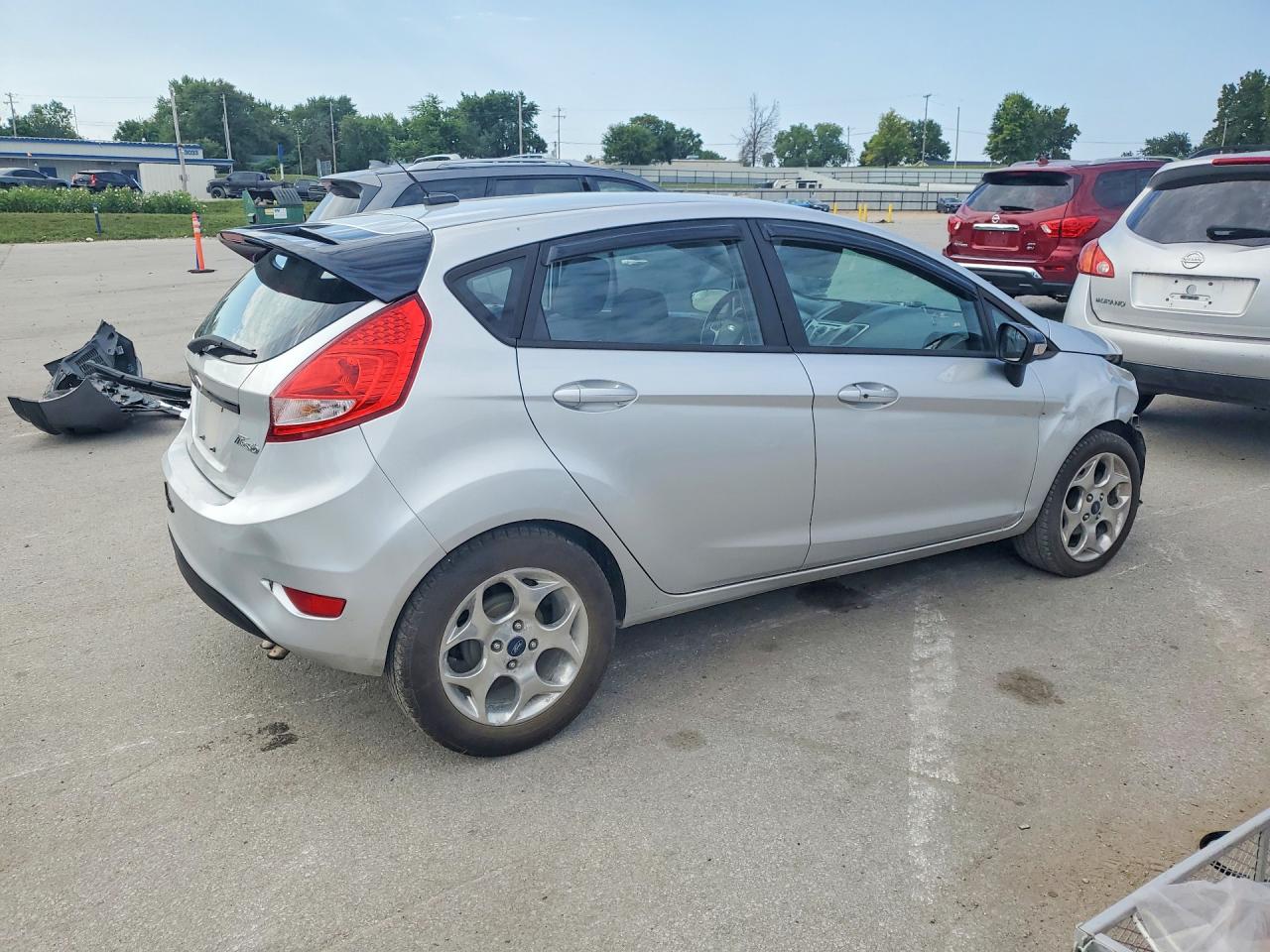 2012 Ford Fiesta Ses Silver vin: 3FADP4FJ9CM161782