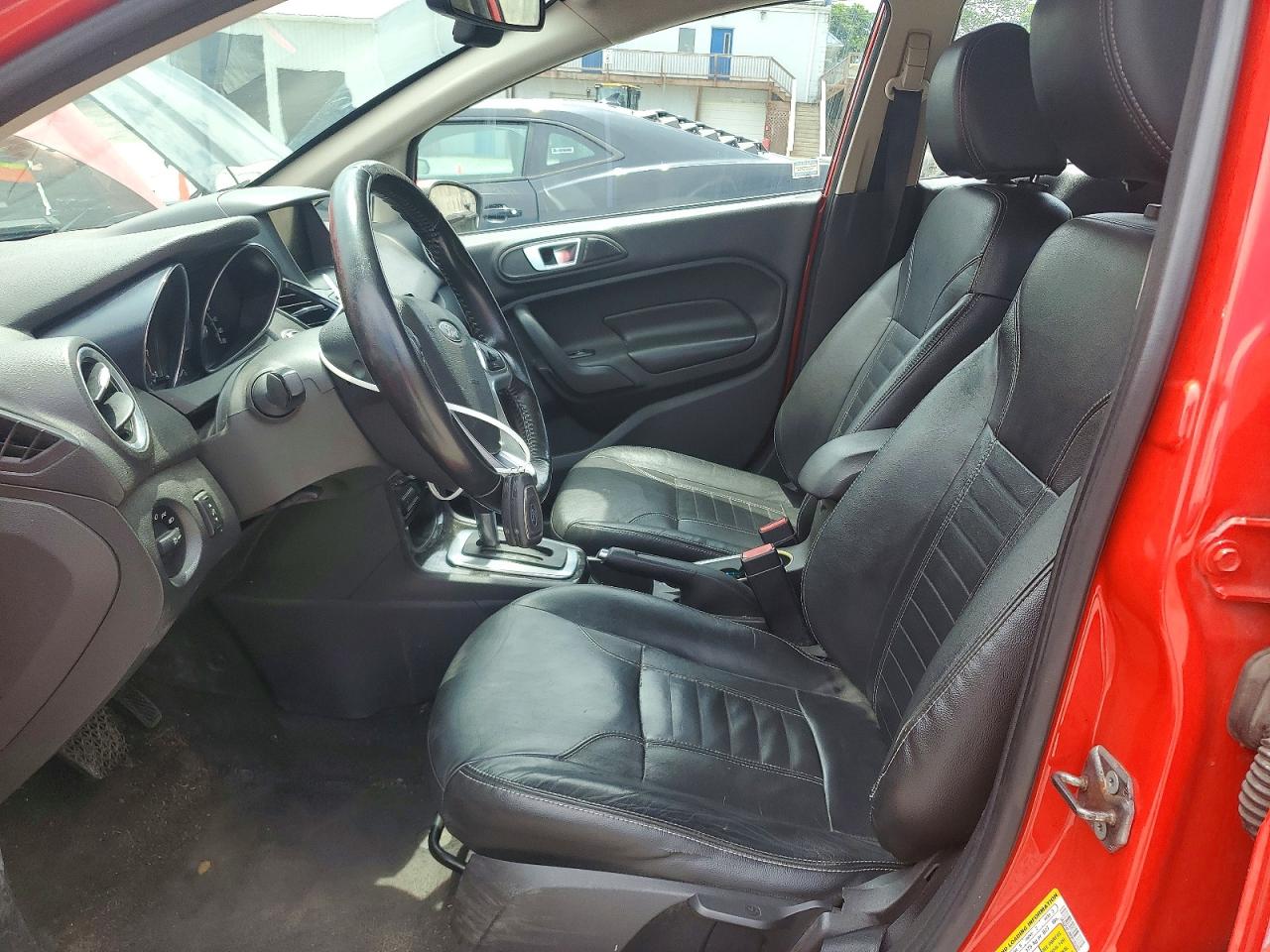 2014 Ford Fiesta Titanium Red vin: 3FADP4FJ9EM103707