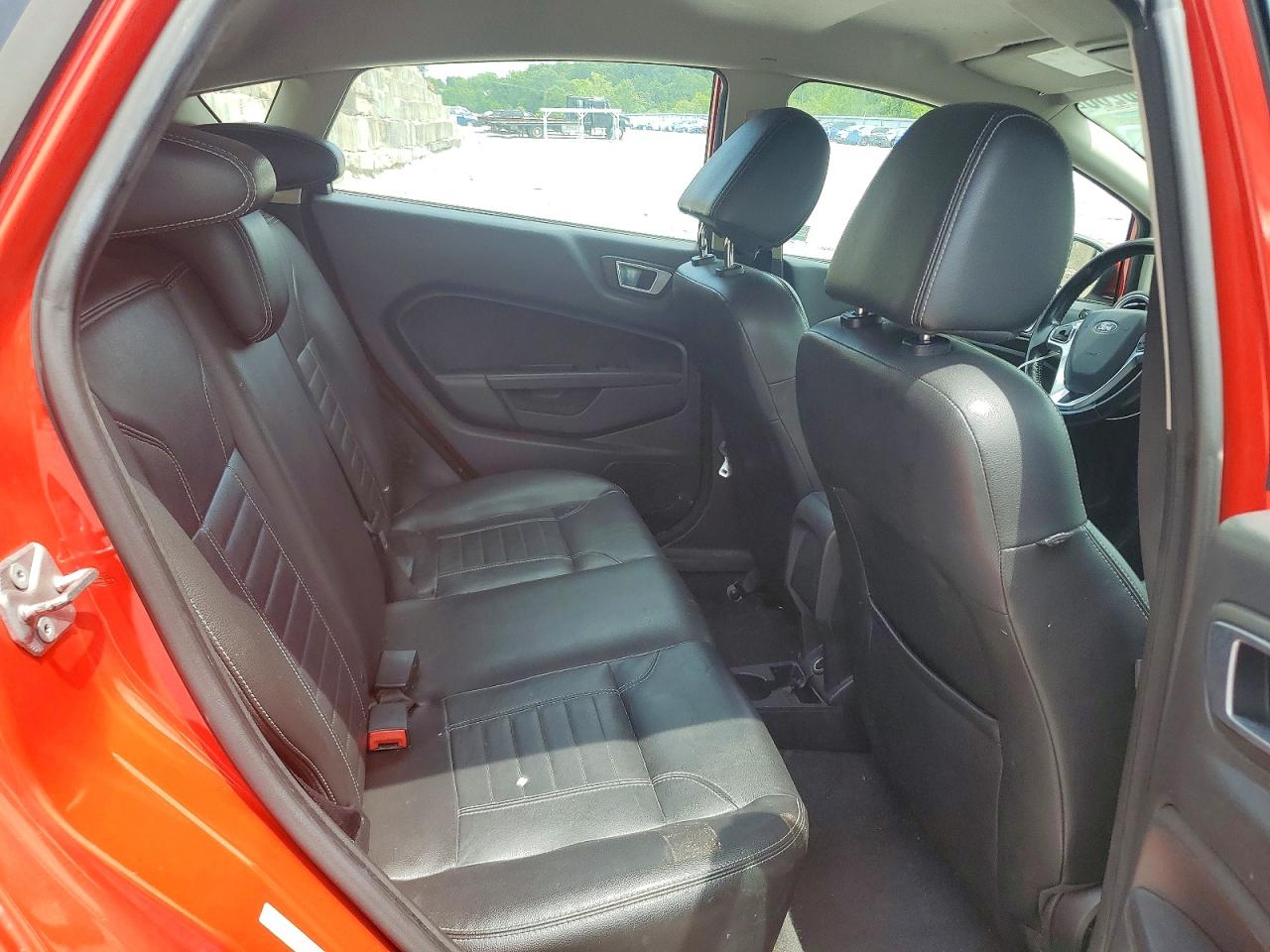 2014 Ford Fiesta Titanium Red vin: 3FADP4FJ9EM103707