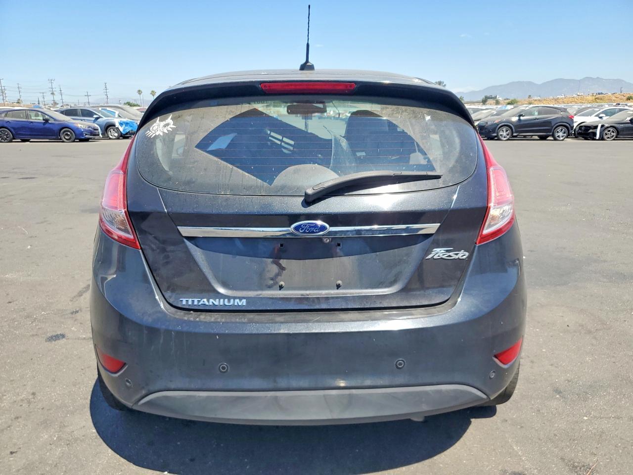 2014 Ford Fiesta Titanium Black vin: 3FADP4FJ9EM134956