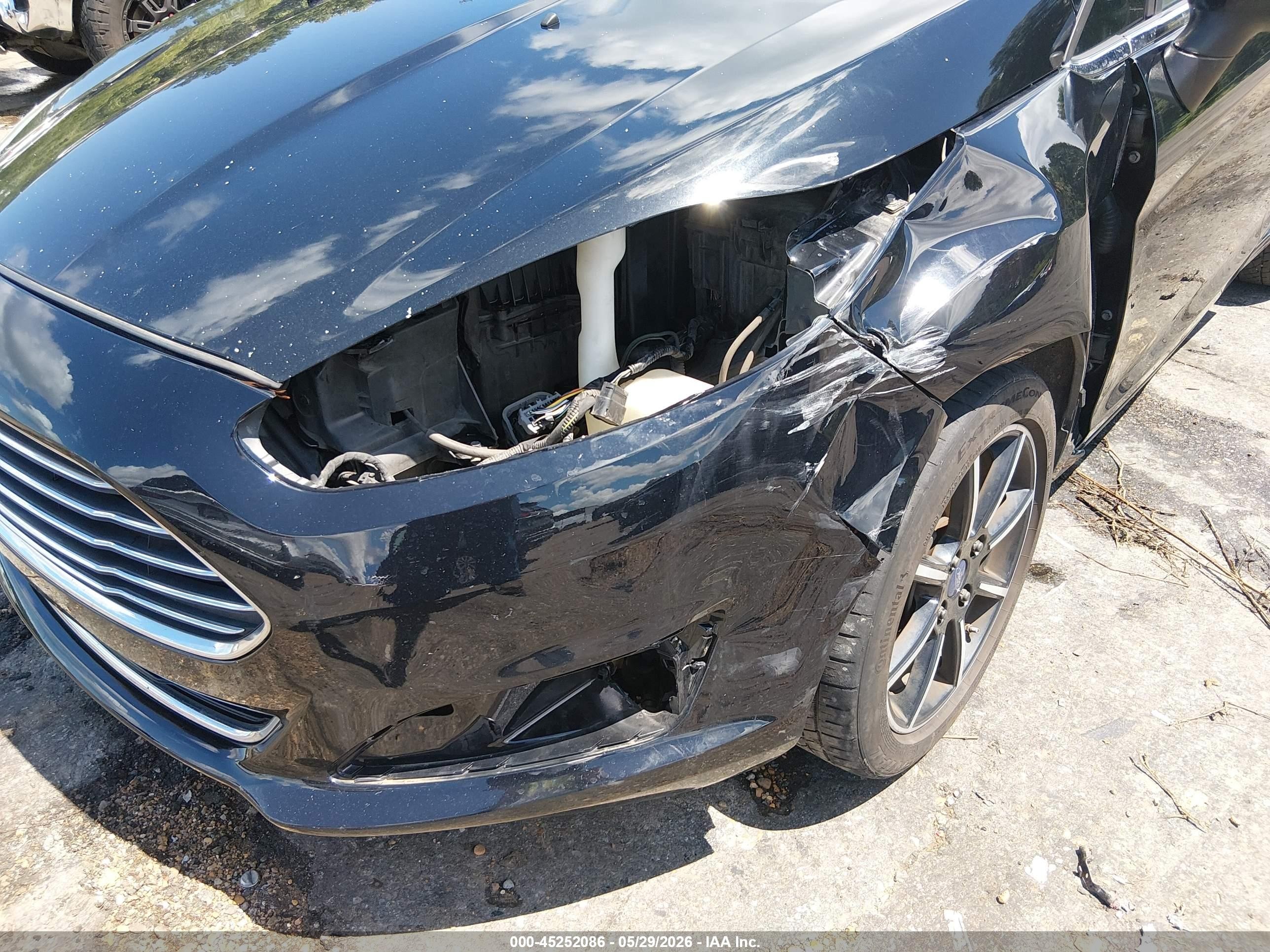 2017 Ford Fiesta Titanium Black vin: 3FADP4FJ9HM156346