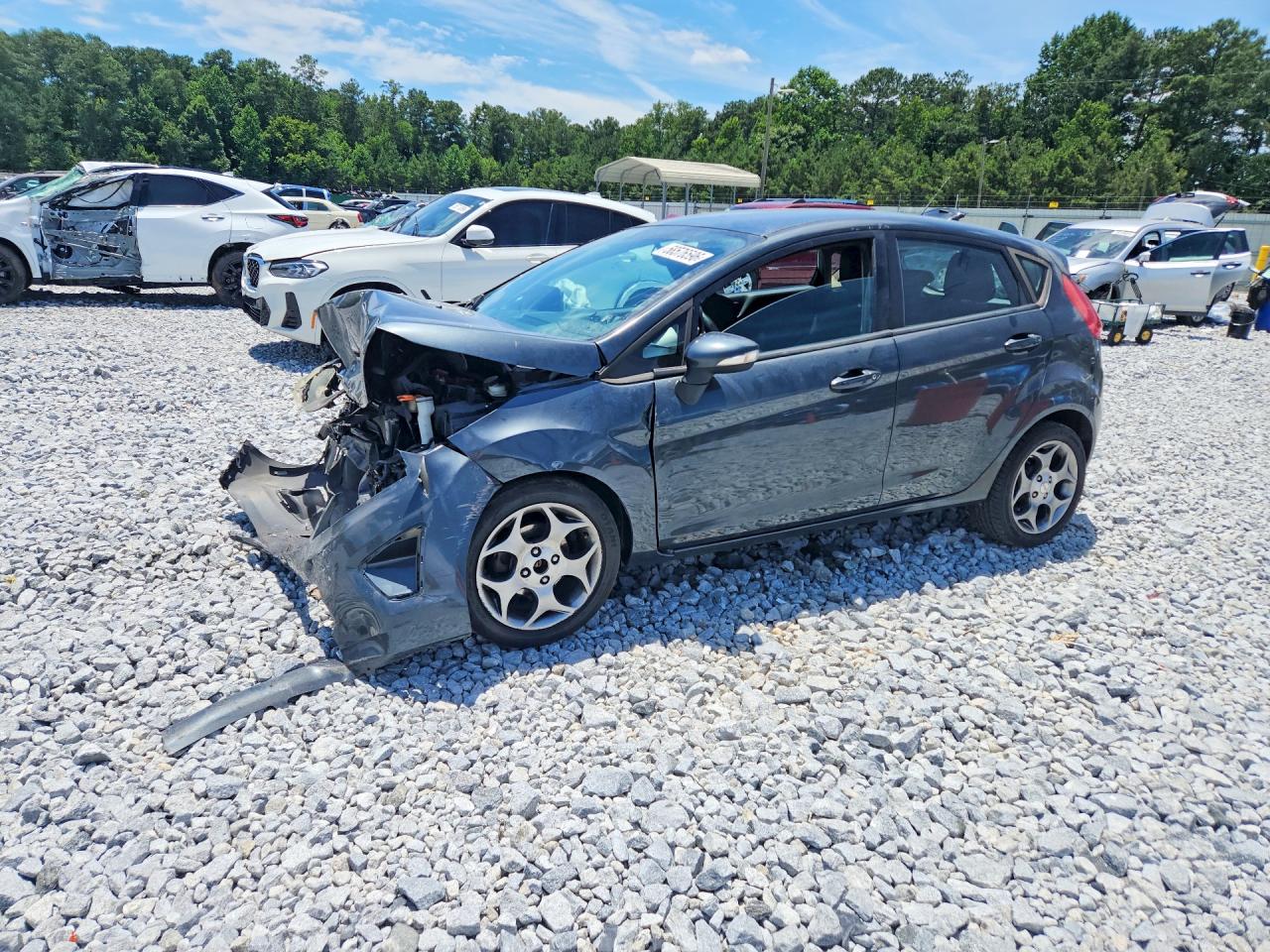 2011 Ford Fiesta Ses Charcoal vin: 3FADP4FJXBM106837