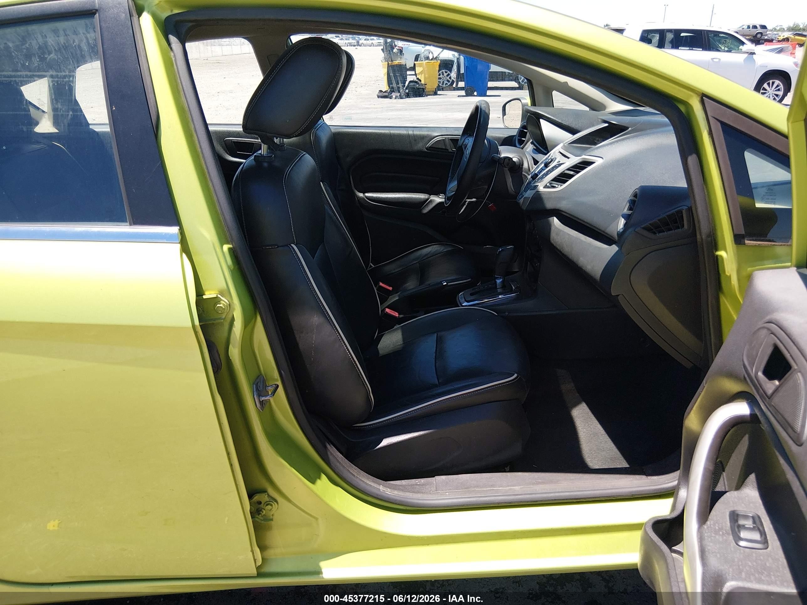 2011 Ford Fiesta Ses Green vin: 3FADP4FJXBM132516