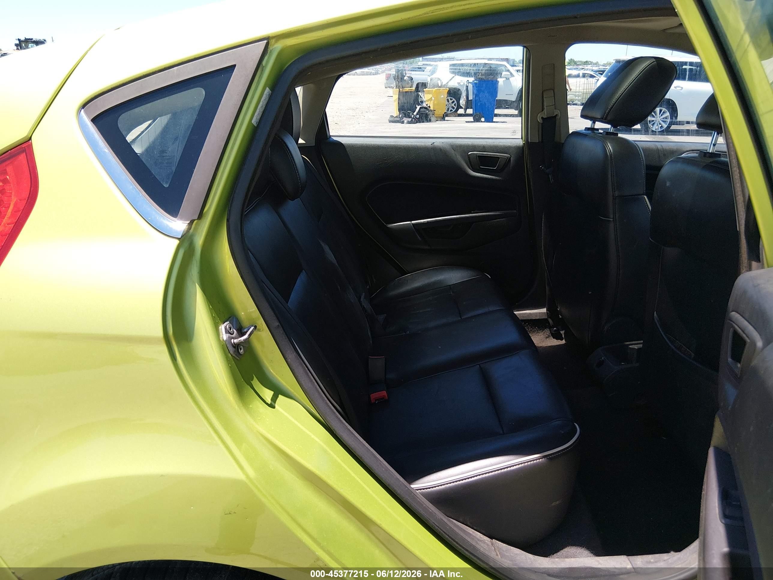 2011 Ford Fiesta Ses Green vin: 3FADP4FJXBM132516