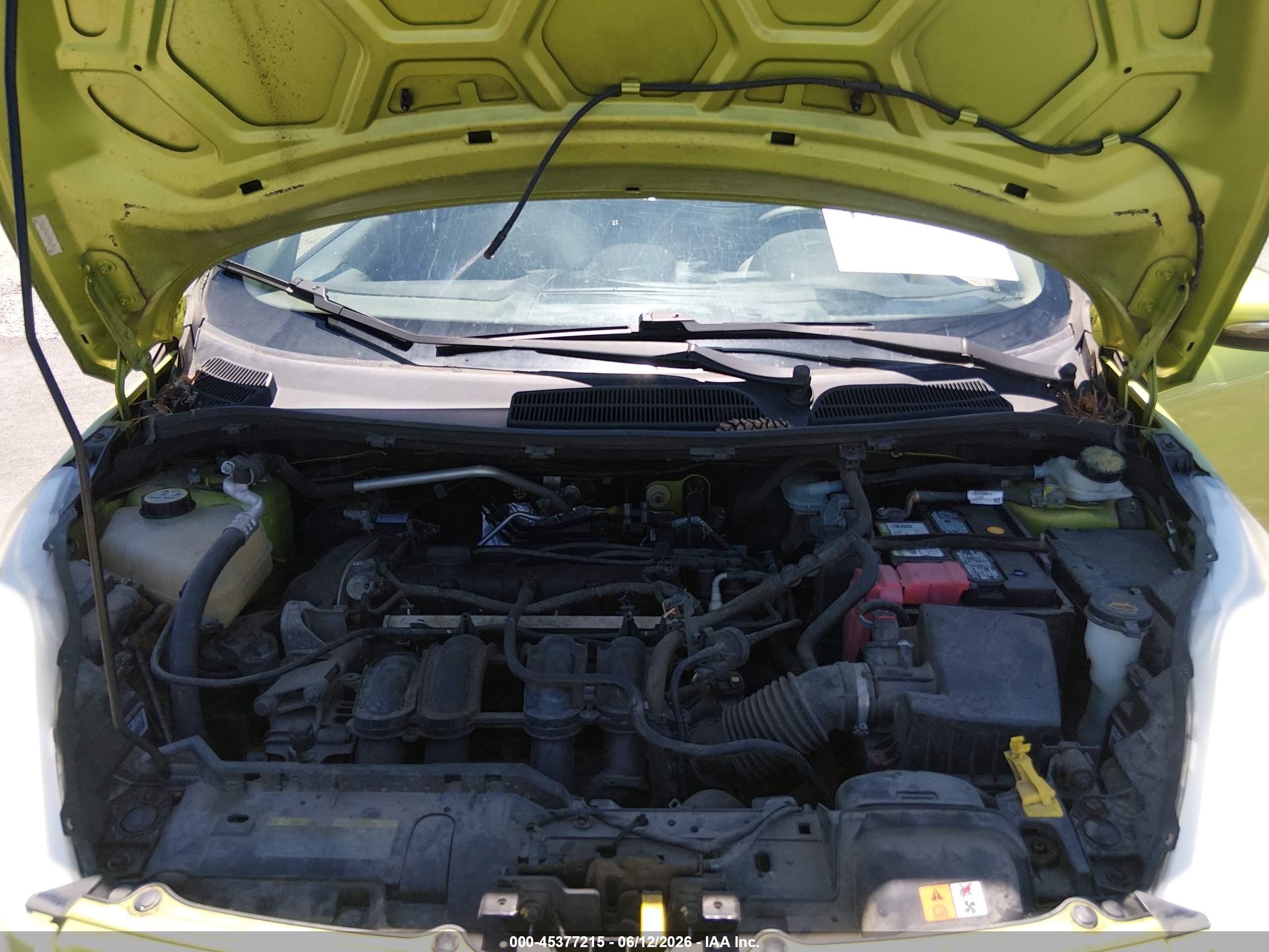 2011 Ford Fiesta Ses Green vin: 3FADP4FJXBM132516