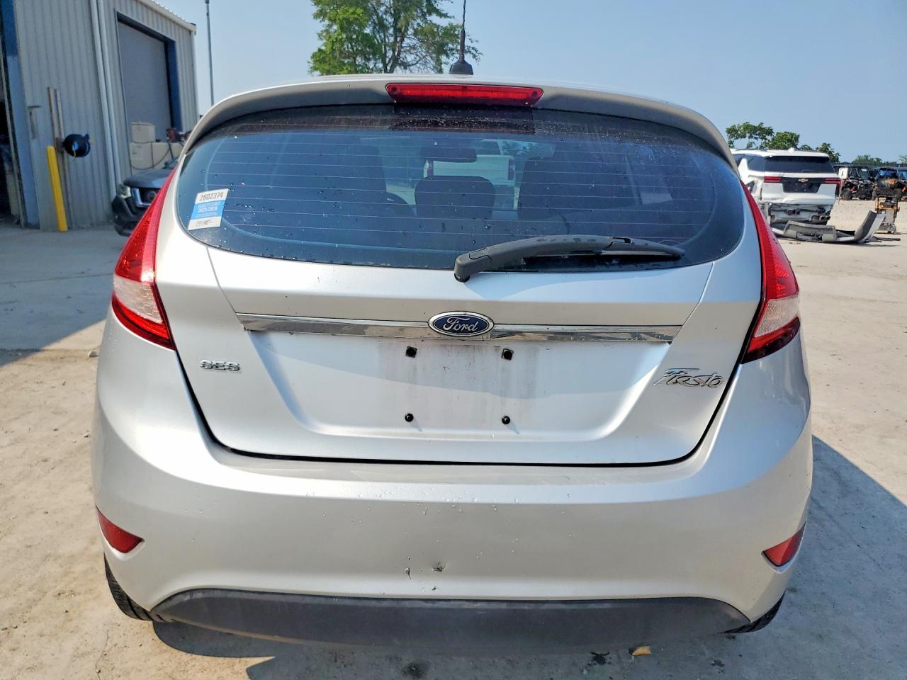 2011 Ford Fiesta Ses Silver vin: 3FADP4FJXBM211393