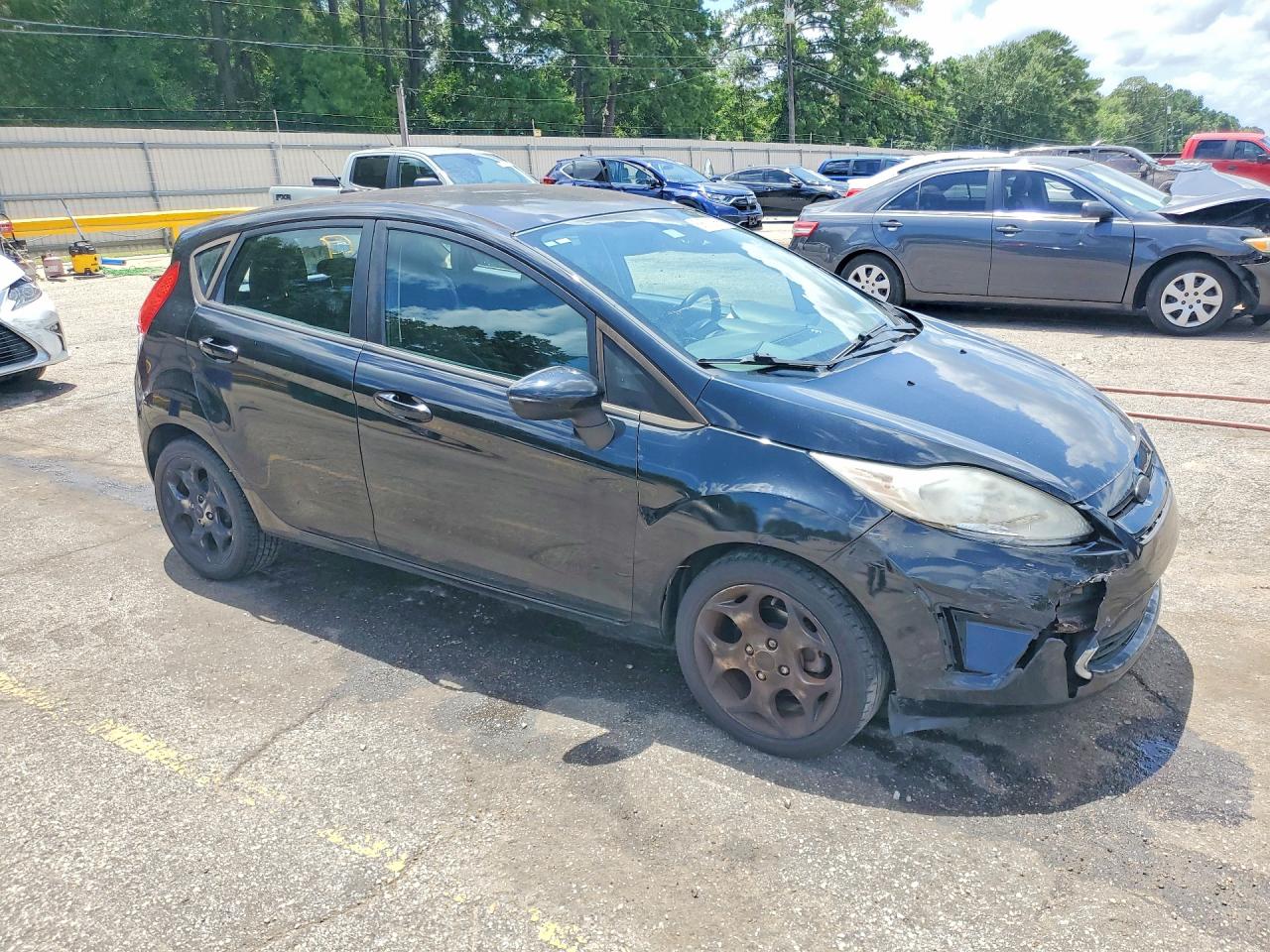 2012 Ford Fiesta Ses Black vin: 3FADP4FJXCM114437