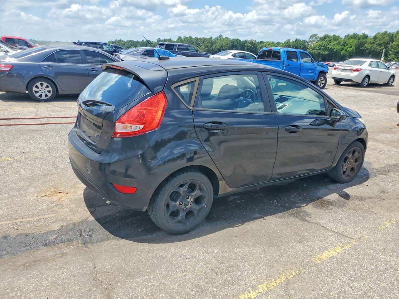2012 Ford Fiesta Ses Black vin: 3FADP4FJXCM114437