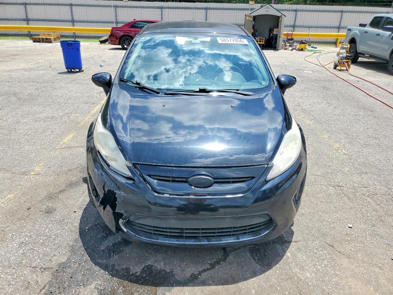 2012 Ford Fiesta Ses Black vin: 3FADP4FJXCM114437