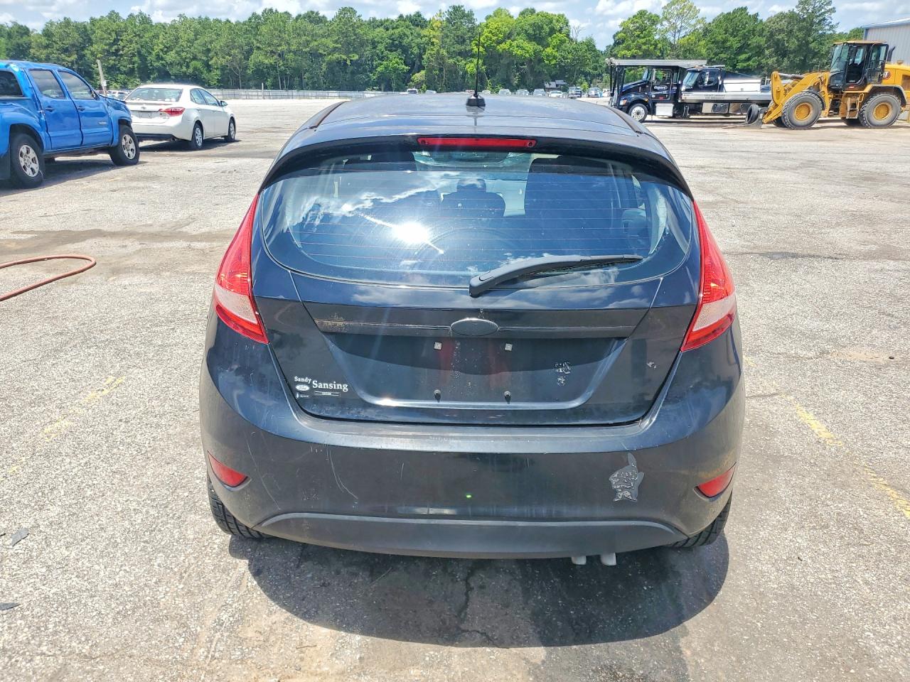 2012 Ford Fiesta Ses Black vin: 3FADP4FJXCM114437