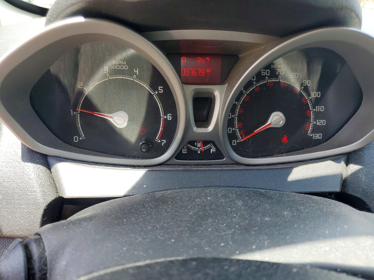 2012 Ford Fiesta Ses Black vin: 3FADP4FJXCM114437
