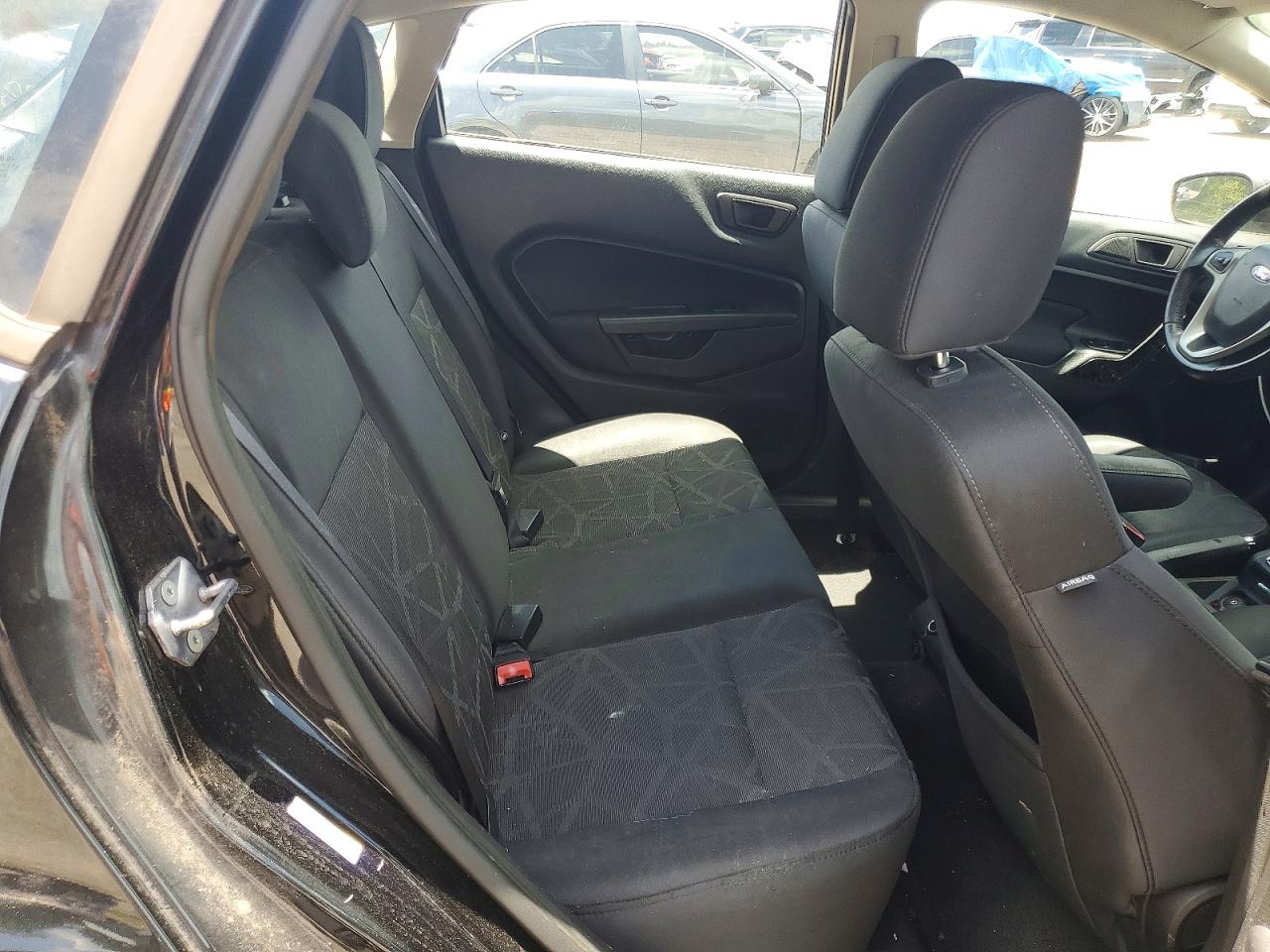 2012 Ford Fiesta Ses Black vin: 3FADP4FJXCM114437