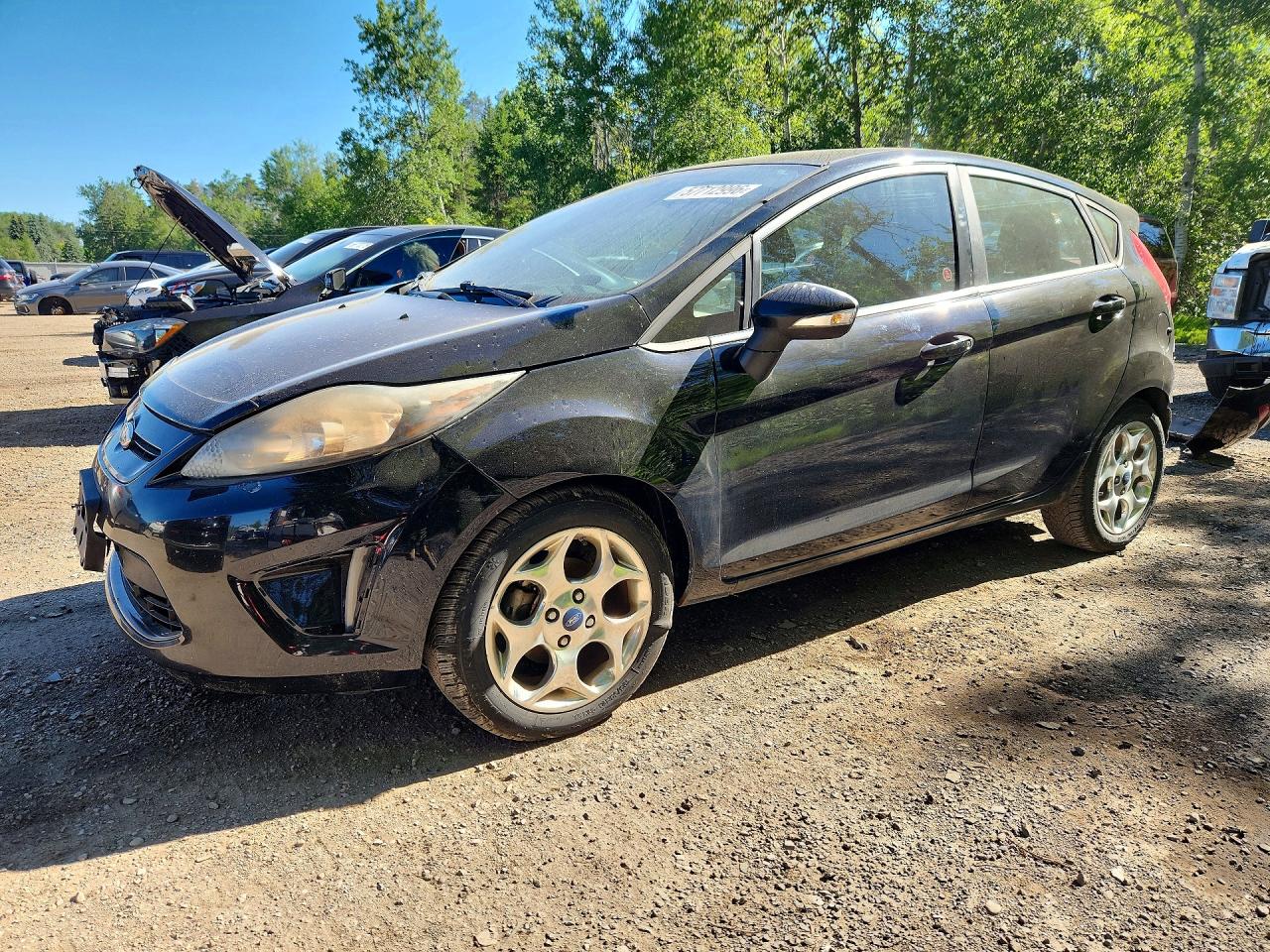 2012 Ford Fiesta Ses Черный vin: 3FADP4FJXCM122652