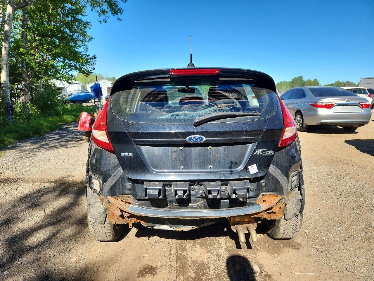 2012 Ford Fiesta Ses Черный vin: 3FADP4FJXCM122652