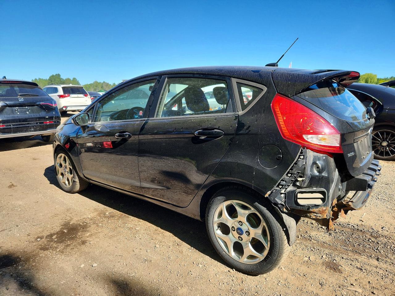 2012 Ford Fiesta Ses Черный vin: 3FADP4FJXCM122652