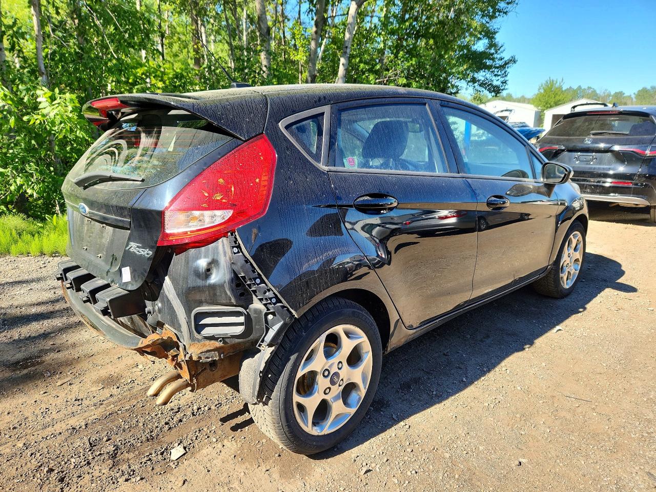 2012 Ford Fiesta Ses Черный vin: 3FADP4FJXCM122652
