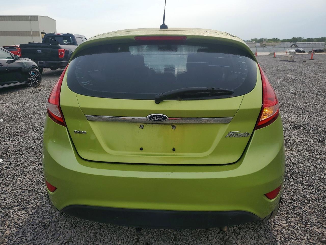 2012 Ford Fiesta Ses Зеленый vin: 3FADP4FJXCM137698