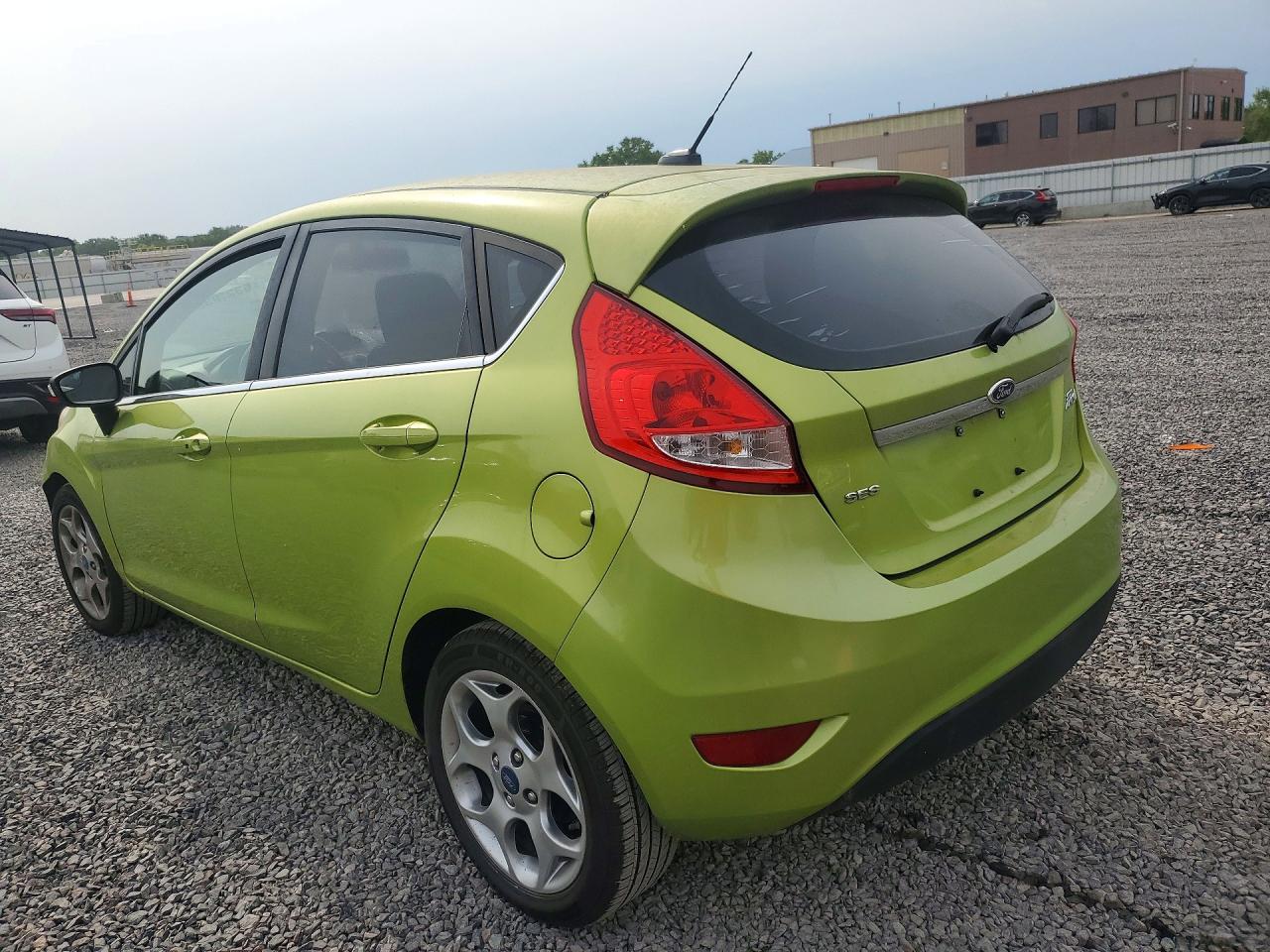 2012 Ford Fiesta Ses Зеленый vin: 3FADP4FJXCM137698