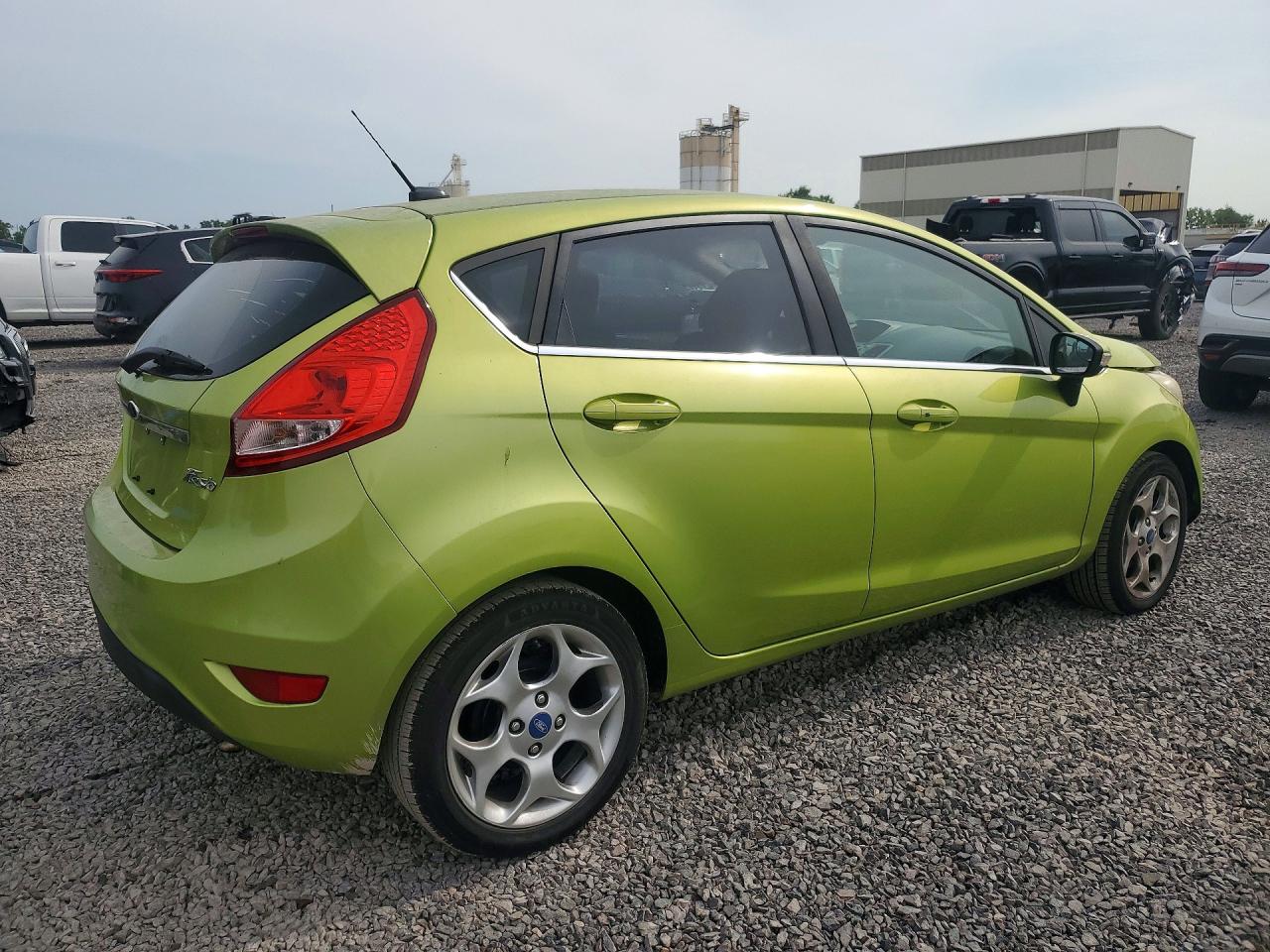2012 Ford Fiesta Ses Зеленый vin: 3FADP4FJXCM137698