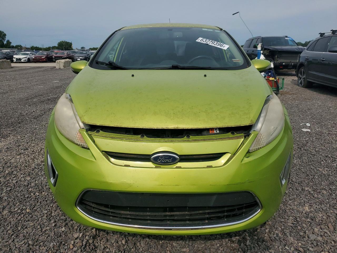 2012 Ford Fiesta Ses Зеленый vin: 3FADP4FJXCM137698