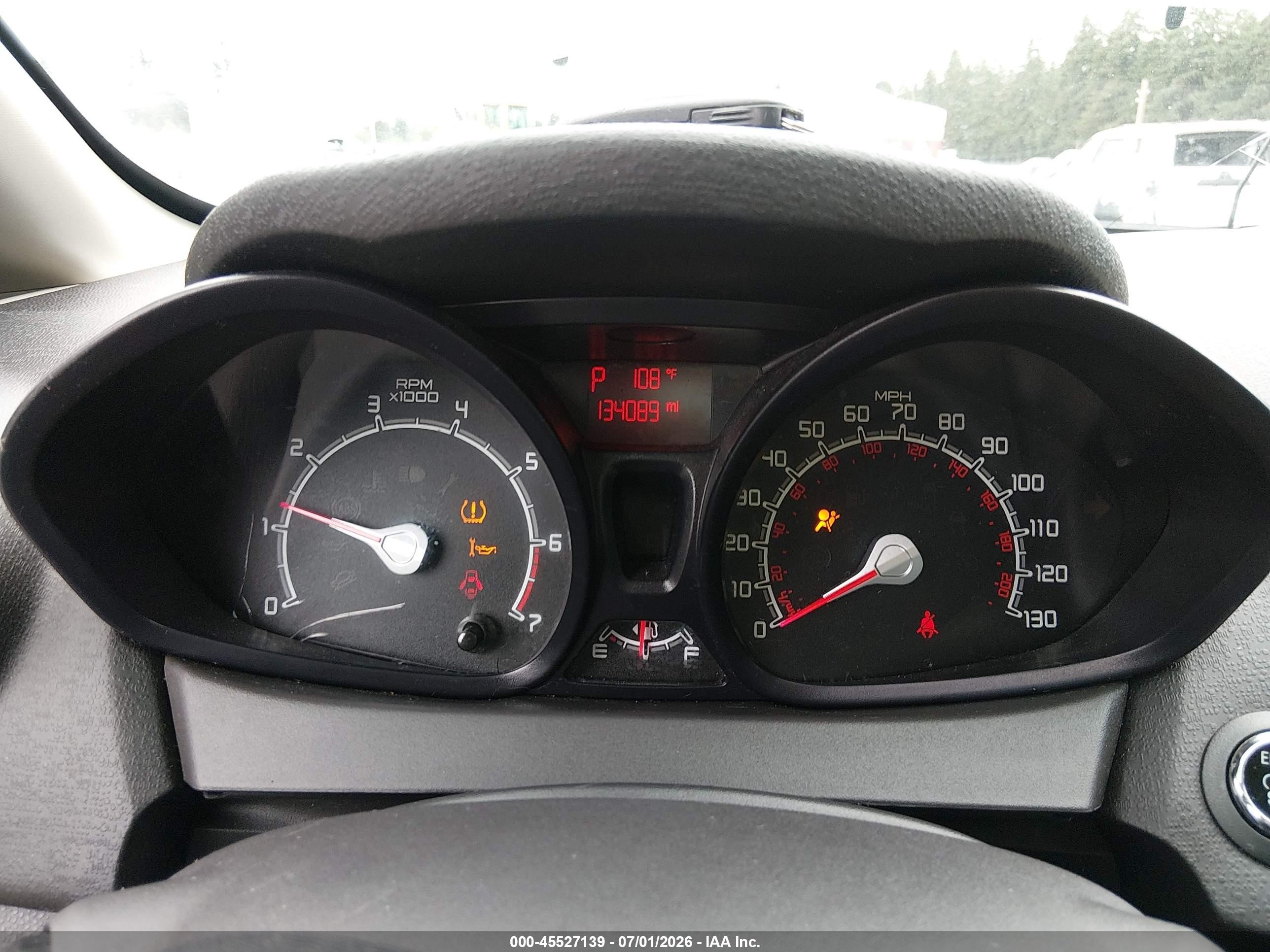 2012 Ford Fiesta Ses White vin: 3FADP4FJXCM159765