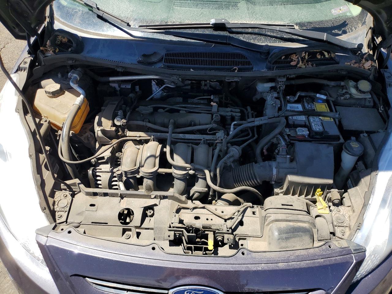 2013 Ford Fiesta Gray vin: 3FADP4FJXDM144295